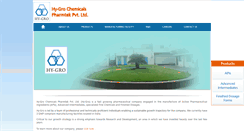 Desktop Screenshot of hygrochemicals.com
